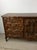 French Provincial Mid Century French Provincial Style Lowboy Dresser With Ornate Drawer Faces For Sale - Image 3 of 18