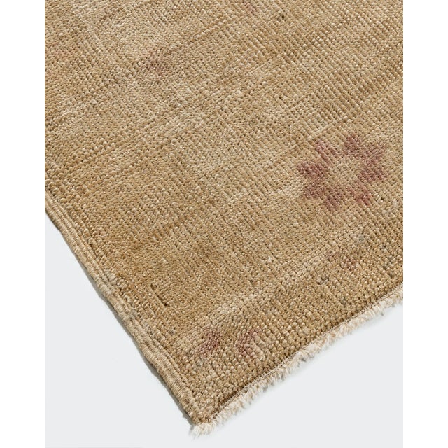 Vintage Circa 1940 Turkish Oushak Rug 4ft 8in X 8ft 9in For Sale - Image 12 of 13