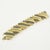 Metal Lanvin Paris Gilt Metal and Gray Enamel Modernist Link Bracelet For Sale - Image 7 of 7