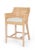 Coastal Blora Counter Chair, Beige, Rattan For Sale - Image 3 of 3