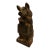 1950s Cast Iron “Thrifty the Wise Pig” Doorstop / Bookend For Sale