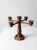 Wood Vintage Wooden Candelabra For Sale - Image 7 of 9