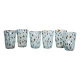 Glasses by Mariana Iskra for Ribes Studio Set of 6 For Sale