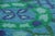 1960s Vintage Swedish Rya Rug in Blue and Green With Geometric Pattern | Rug & Kilim For Sale - Image 5 of 8