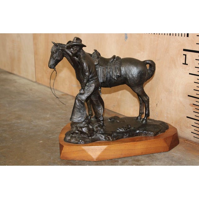 Original Melvin Charles Warren Bronze Sculpture 1969, #10/25 For Sale - Image 12 of 12