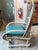 A wonderfully sculptural vintage rustic armchair handcrafted from naturally shaped twig and branch wood. The dramatic...