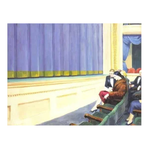 Edward Hopper First Row Orchestra, 1997 Lithograph