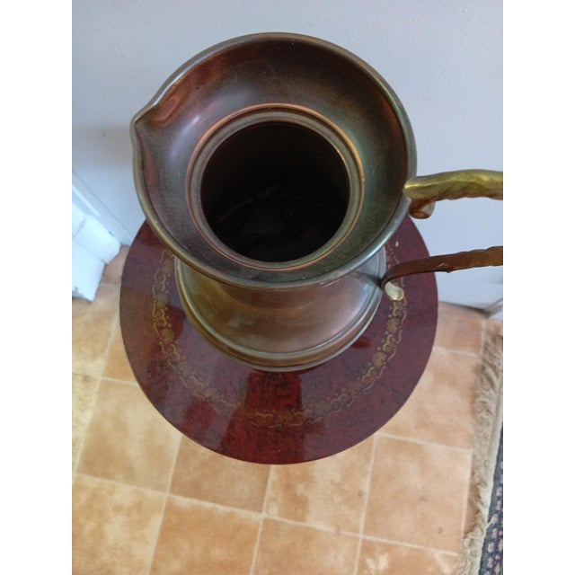 Copper Pitcher by L. Lecellier Villedieu, 1950s, in Flawless conditions. Designed 1950 to 1959