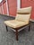 Stunning example of simple modernist lines, love the aluminum detail. Some wear present on the back of the seats and very...