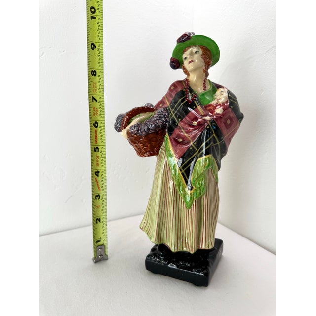 Antique Royal Doulton Figurine ~ “Sweet Lavender” ~ Hn 1373 For Sale - Image 10 of 12