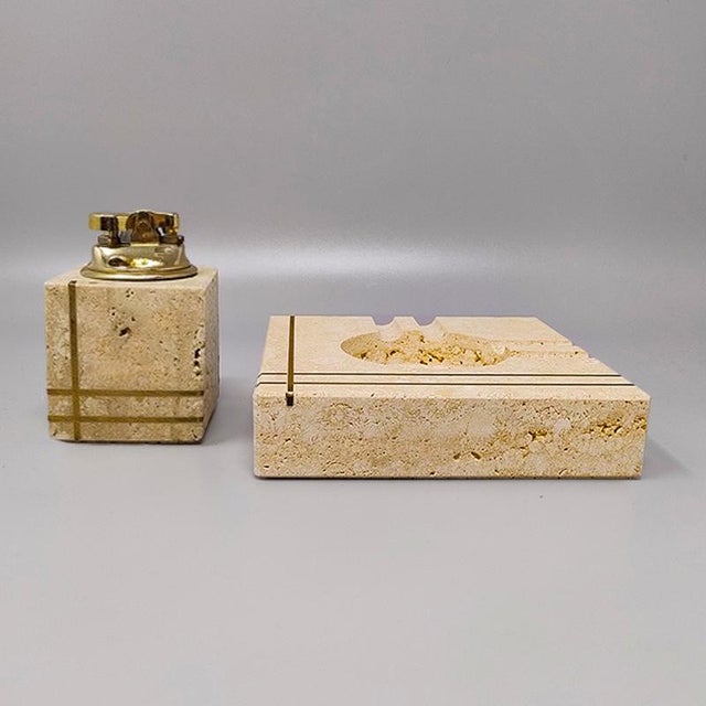 Stone Smoking Set by Enzo Mari for Fratelli Mannelli, Italy, 1970s, Set of 2 For Sale - Image 7 of 7