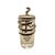 A striking Tiffany & Co. Art Nouveau perfume bottle dating to 1891–1902, featuring a sculptural sterling silver snake...