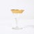 Set of 12 Mid-Century Modernist Gilt Rimmed Coupe Glasses by Dorothy Thorpe For Sale - Image 12 of 16