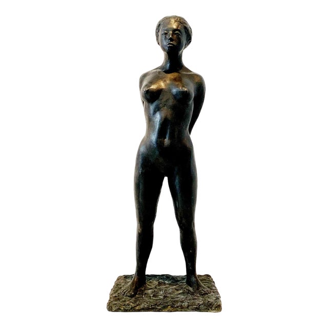 Ryszard Piotrowski, A Woman, Bronze Sculpture For Sale