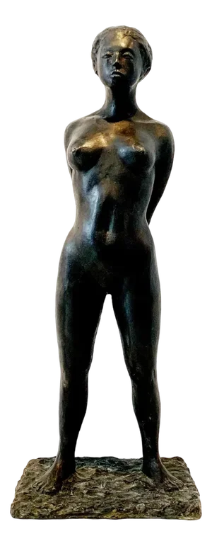 Ryszard Piotrowski, A Woman, Bronze Sculpture