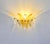 Vintage Palmette Wall Light in Clear and Amber Glasses, 1990, Set of 2 For Sale - Image 9 of 17