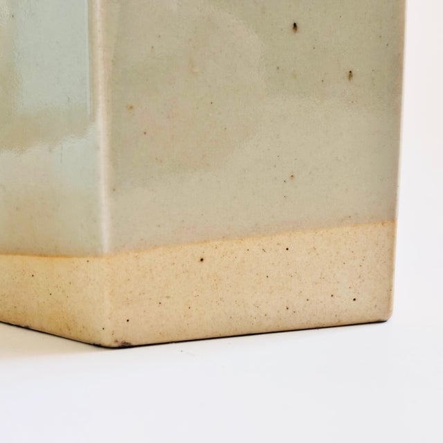 Dansk Hexagon Vase “Brown Mist” by Niels Refsgaard For Sale In San Francisco - Image 6 of 8