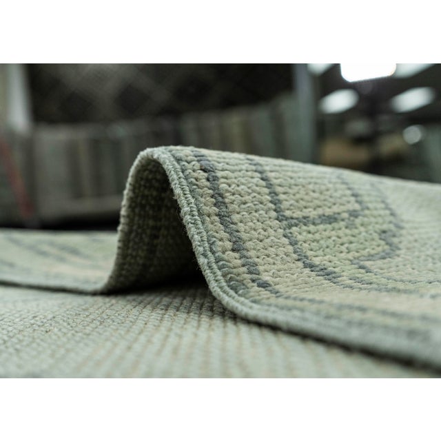 Textile Turkish Oushak Rug 3'11"x 5'11" #19106 For Sale - Image 7 of 8