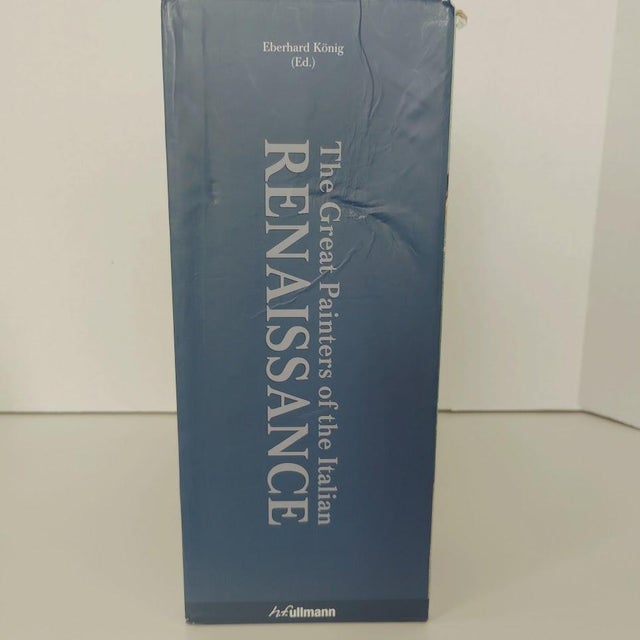 2000 - 2009 Great Painters of the Italian Renaissance Extra Large Collectors Ed. Art Book 2 Vol.Set with Slipcase Box For Sale - Image 5 of 7