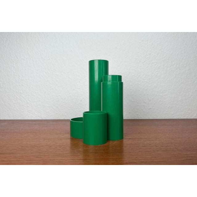 Space Age German Green Desk Utensilo For Sale - Image 5 of 17