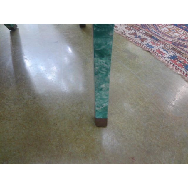 Late 20th Century Vintage Maitland - Smith Tessellated Stone Klismos Chair For Sale - Image 10 of 12