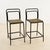 Metal Vintage Metal Stools, Set of 2 For Sale - Image 7 of 7