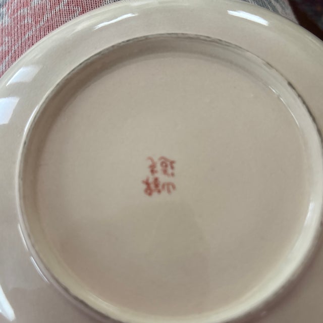 Antique Japanese Satsuma Tea Set With Wisteria, Meiji Period - Set of 15 For Sale In Reno/Lake Tahoe - Image 6 of 6