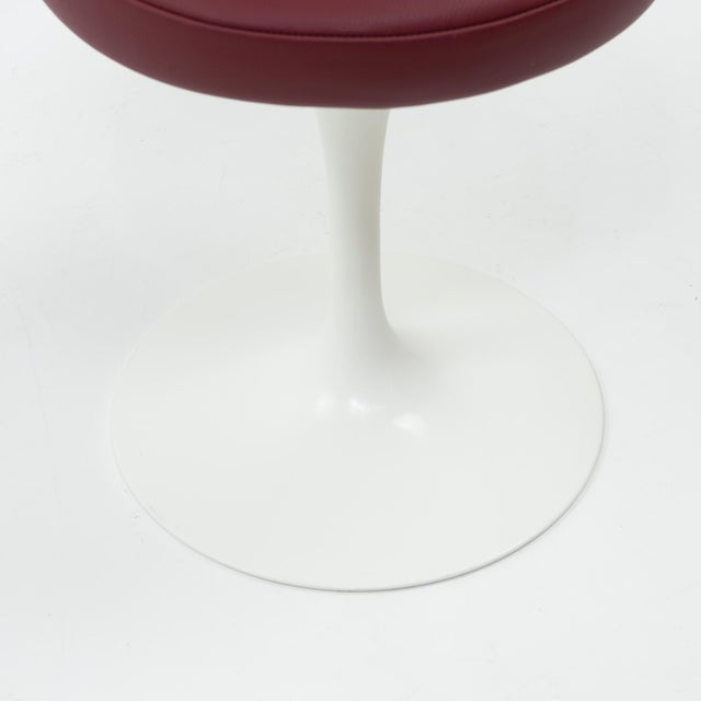 Eero Saarinen Swiss Tulip Swivel Stool by Eero Saarinen for Knoll, 1970s For Sale - Image 4 of 11