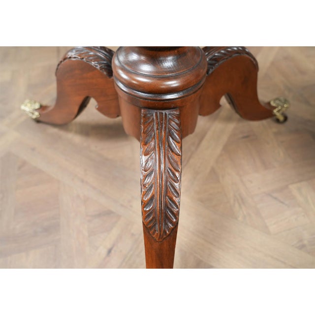 1990s Vintage Henredon Dining Table For Sale - Image 12 of 15