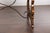 Italian Walnut 19th Century Baroque Style Fratino Console Table with Lyre Base For Sale - Image 9 of 12