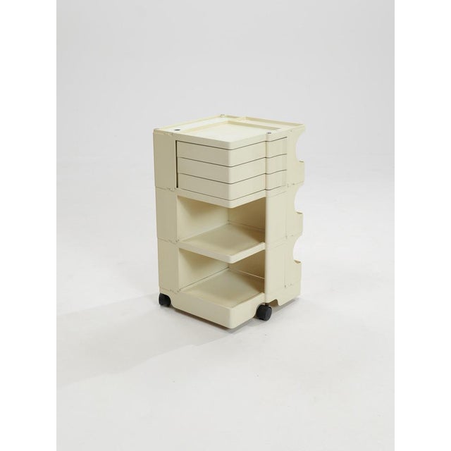 Space Age Boby Storage Trolley in White by Joe Colombo, 1970s For Sale - Image 9 of 9