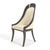 Mastercraft Amboyna & Brass Spoonback Dining Chairs For Sale In Chicago - Image 6 of 12