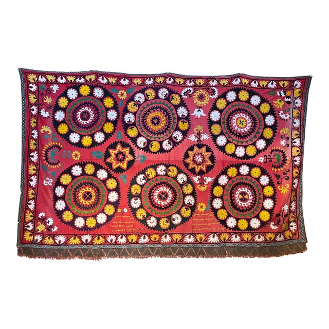 Gorgeous Suzani Textile For Sale
