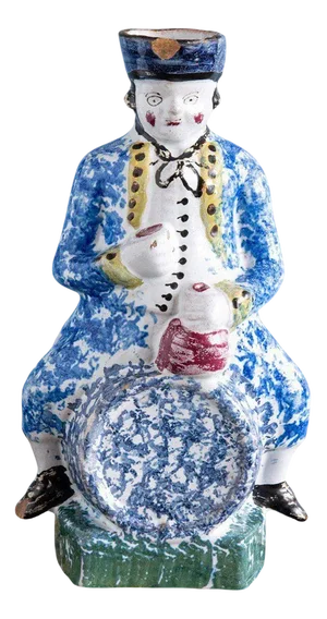 French Faience Pichet Jacquot Jug
