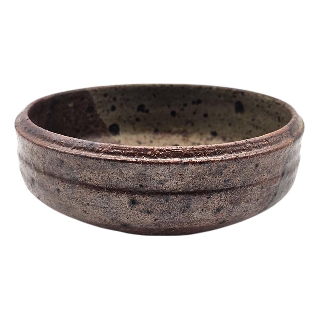 Joseph Hysong California Studio Pottery Mingei Stoneware Bowl 5.5" For Sale