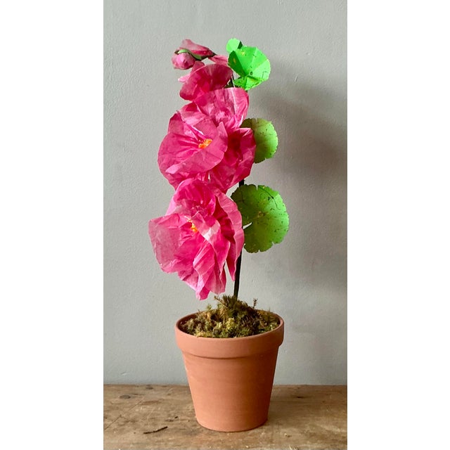 Contemporary Contemporary Hand Rolled Paper Flowers For Sale - Image 3 of 7