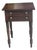 Antique 1840s Sheraton Work Table Lamp Table Nightstand For Sale
