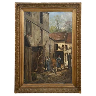 Auguste Joseph Truphème, Painting, Framed For Sale
