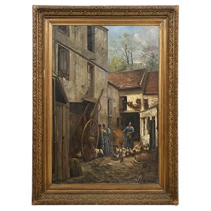 Auguste Joseph Truphème, Painting, Framed For Sale