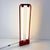 Postmodern Medium Red Double Neon Lamp by Gian N. Gigante for Zerbetto, 1980s For Sale - Image 3 of 8