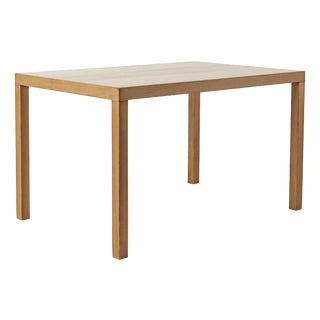 Dining Table in Beech and Walnut, Switzerland, 1950s For Sale