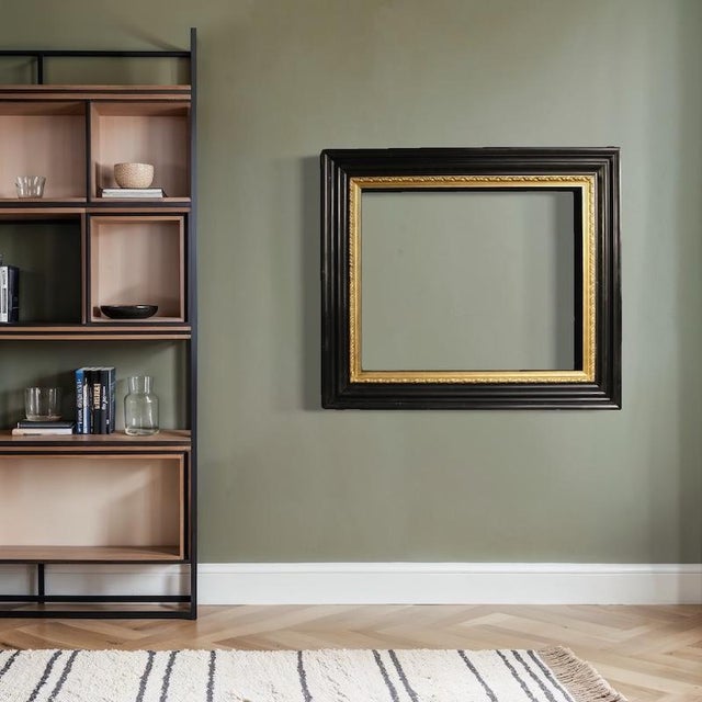 Italian Gilt Wood Frame, 1950 For Sale - Image 10 of 14
