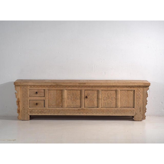 Antique Hand Carved TV Cabinet, 1900 For Sale - Image 11 of 18