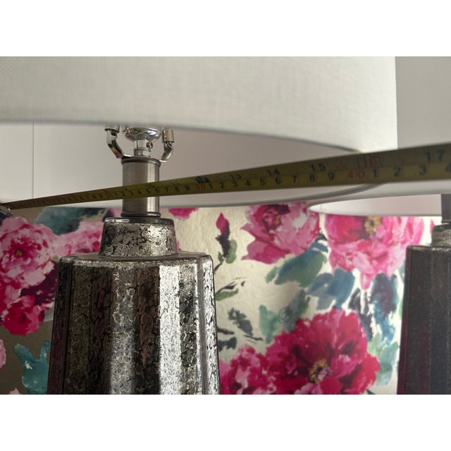 Uttermost Sullivan Mercury Glass Table Lamp For Sale - Image 9 of 14