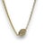 14k Yellow Gold 0.70ct Marquise Natural Diamond Bezeled Necklace For Sale In New York - Image 6 of 6