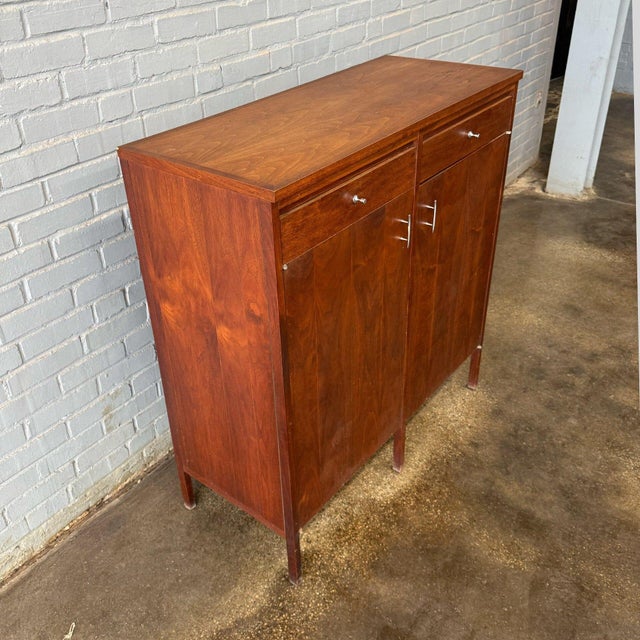 Mid-Century Modern 1960s Lane Delineator Tallboy Dresser by Paul McCobb For Sale - Image 3 of 5