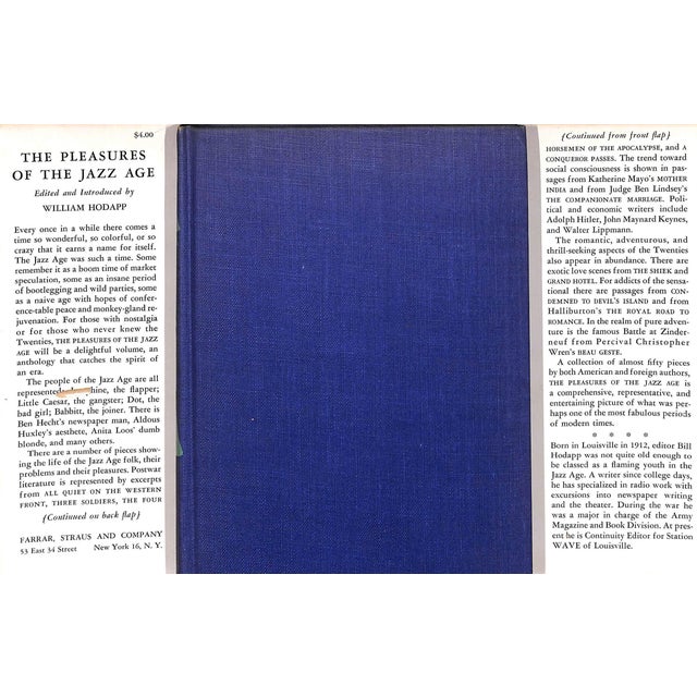 Traditional "The Pleasures of the Jazz Age" 1948 Hodapp, William [Edited By] For Sale - Image 3 of 4