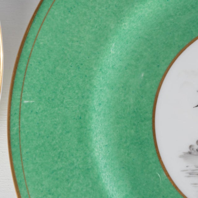Victorian Crown Staffordshire Plates For Sale - Image 3 of 13