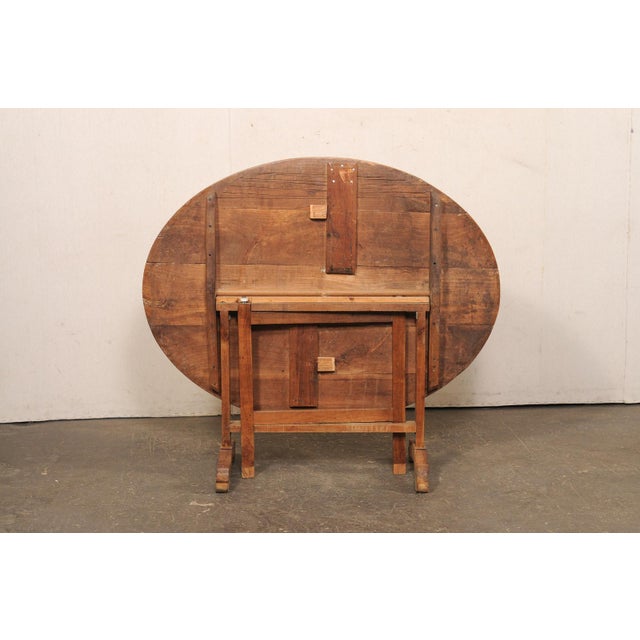 French Wine Tasting Table, Early 20th C. For Sale - Image 9 of 12