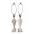 Antique Marble Lamps - a Pair For Sale